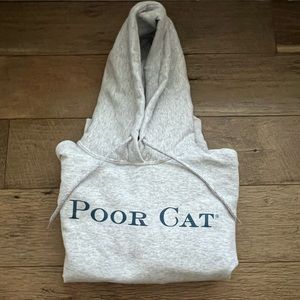 Poor Cat Hooded Sweatshirt